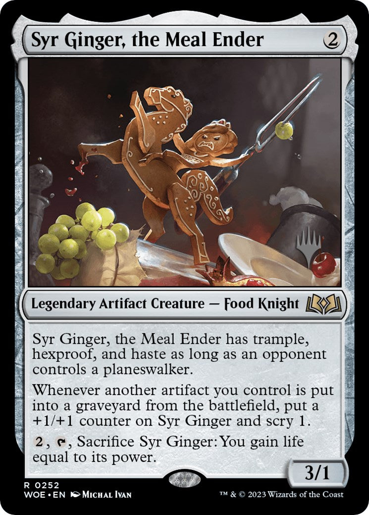 Syr Ginger, the Meal Ender (Promo Pack) [Wilds of Eldraine Promos] | Mega City Incorporated