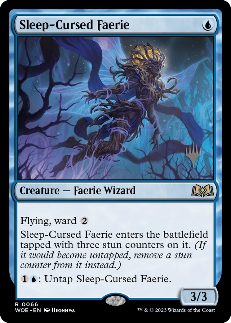 Sleep-Cursed Faerie (Promo Pack) [Wilds of Eldraine Promos] | Mega City Incorporated