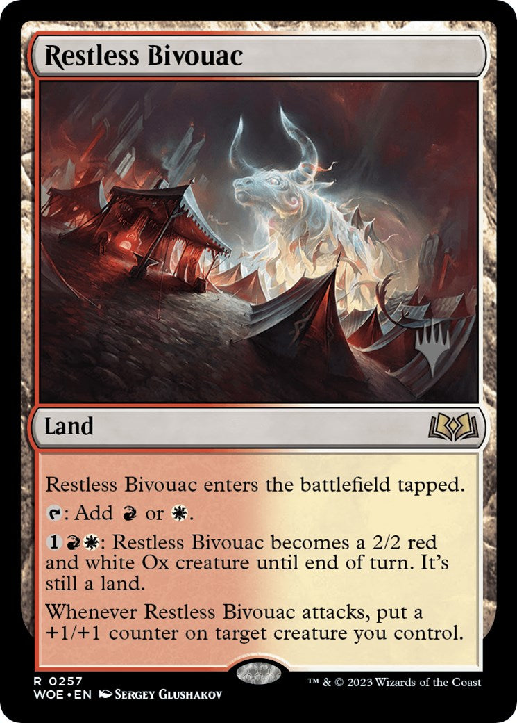 Restless Bivouac (Promo Pack) [Wilds of Eldraine Promos] | Mega City Incorporated