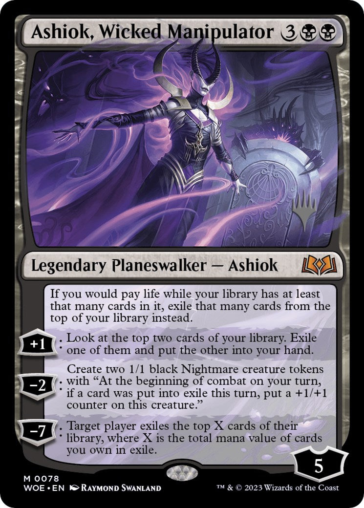 Ashiok, Wicked Manipulator (Promo Pack) [Wilds of Eldraine Promos] | Mega City Incorporated