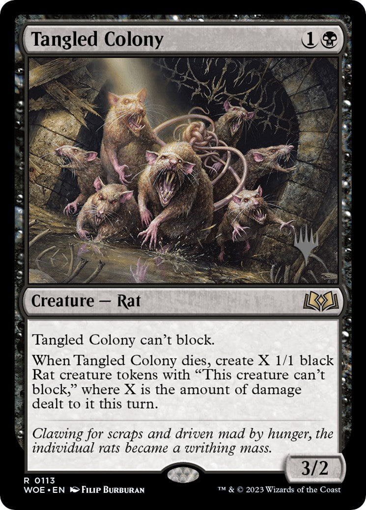 Tangled Colony (Promo Pack) [Wilds of Eldraine Promos] | Mega City Incorporated