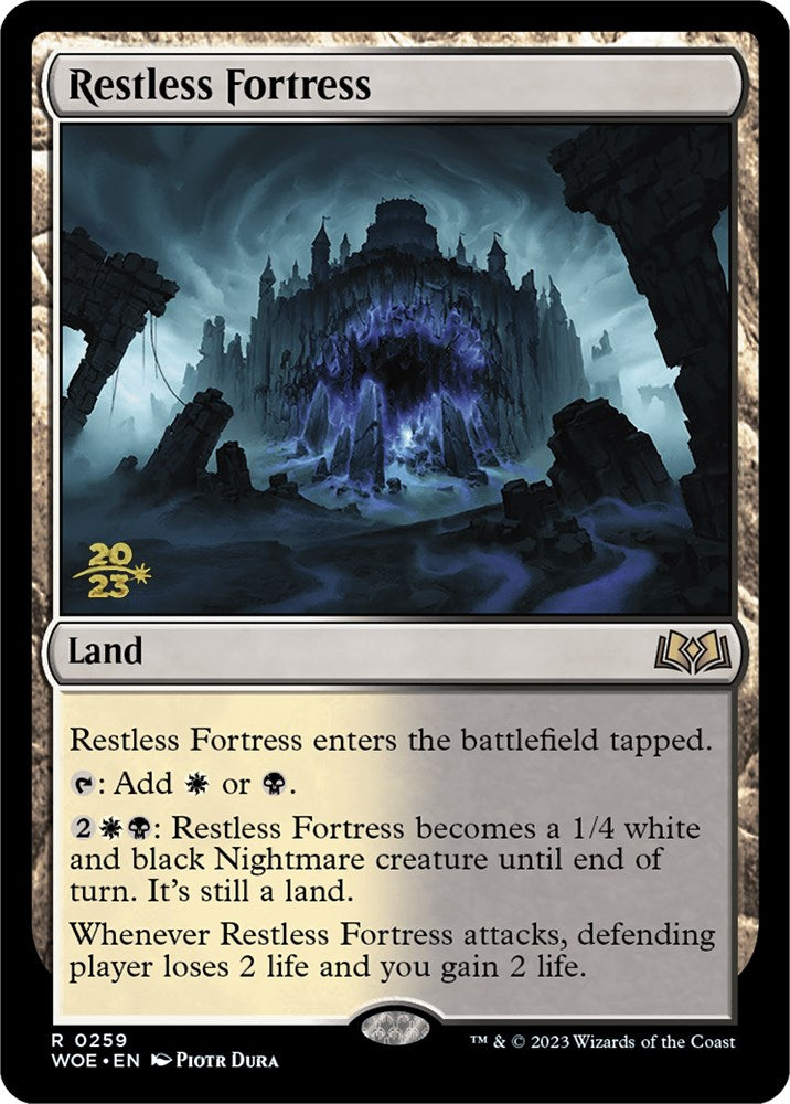 Restless Fortress [Wilds of Eldraine Prerelease Promos] | Mega City Incorporated