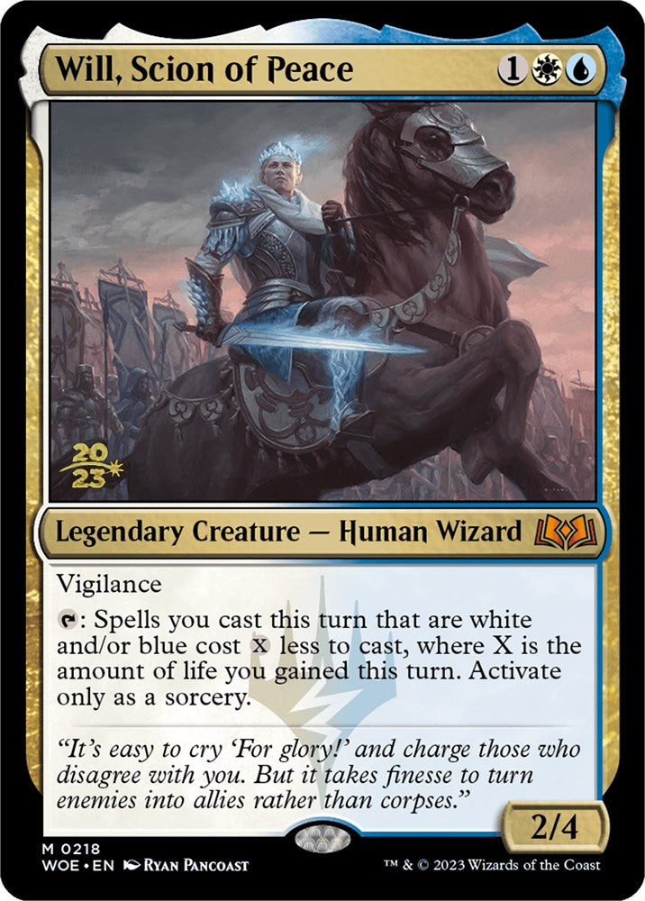 Will, Scion of Peace [Wilds of Eldraine Prerelease Promos] | Mega City Incorporated