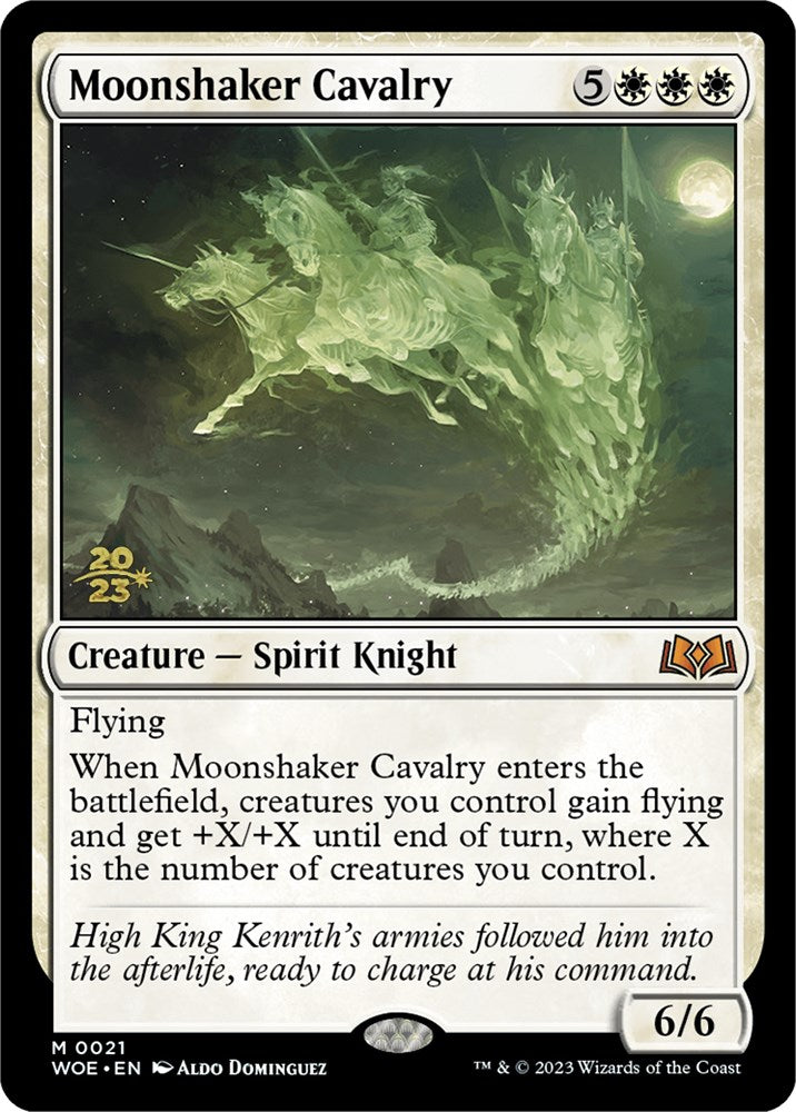 Moonshaker Cavalry [Wilds of Eldraine Prerelease Promos] | Mega City Incorporated