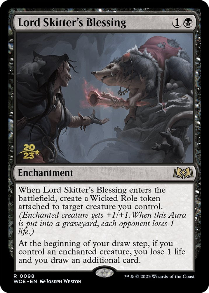 Lord Skitter's Blessing [Wilds of Eldraine Prerelease Promos] | Mega City Incorporated