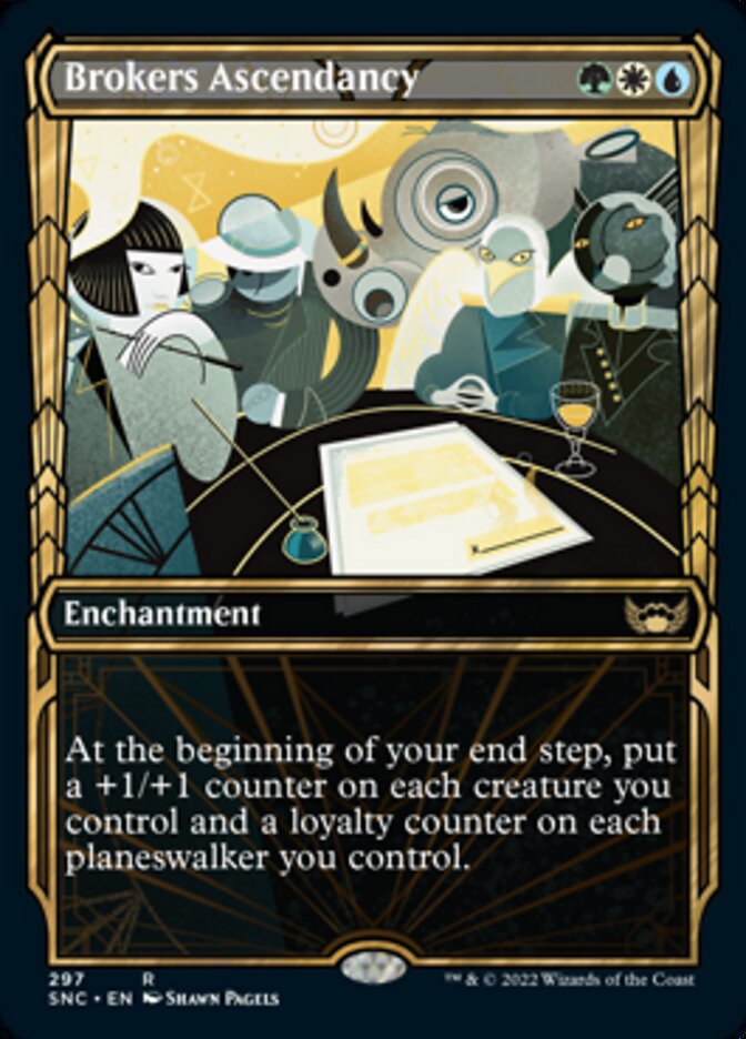 Brokers Ascendancy (Showcase Golden Age) [Streets of New Capenna] | Mega City Incorporated