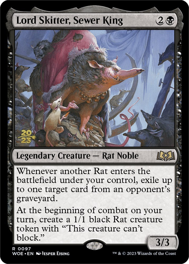 Lord Skitter, Sewer King [Wilds of Eldraine Prerelease Promos] | Mega City Incorporated