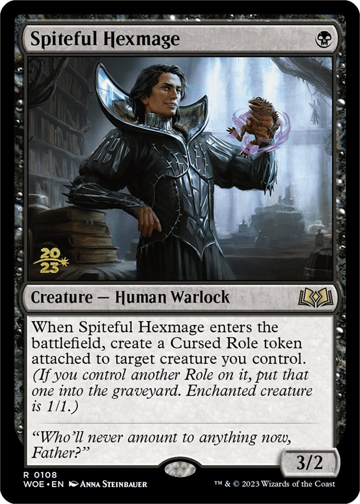 Spiteful Hexmage [Wilds of Eldraine Prerelease Promos] | Mega City Incorporated