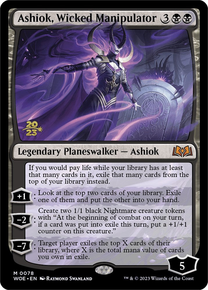 Ashiok, Wicked Manipulator [Wilds of Eldraine Prerelease Promos] | Mega City Incorporated