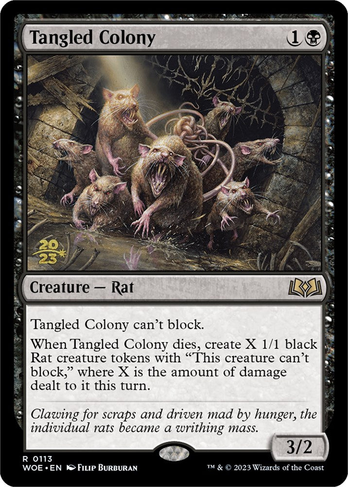 Tangled Colony [Wilds of Eldraine Prerelease Promos] | Mega City Incorporated