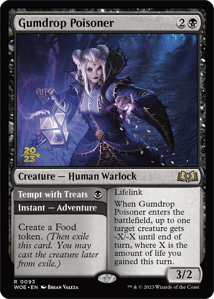 Gumdrop Poisoner // Tempt with Treats [Wilds of Eldraine Prerelease Promos] | Mega City Incorporated