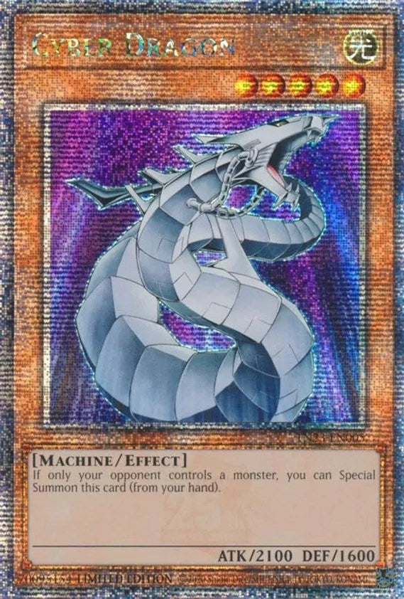 Cyber Dragon [TN23-EN005] Quarter Century Secret Rare | Mega City Incorporated