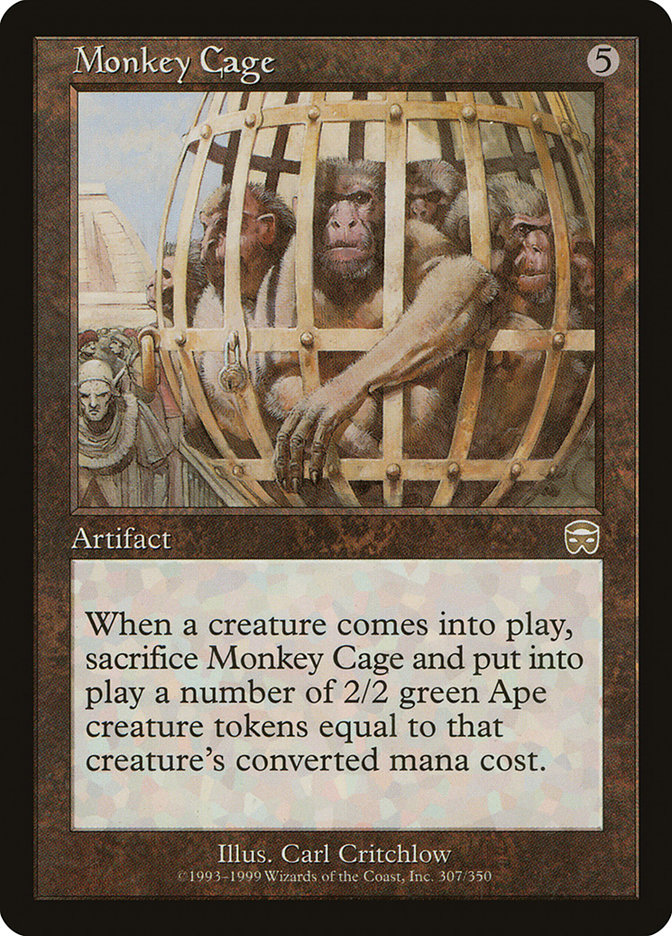 Monkey Cage [Mercadian Masques] | Mega City Incorporated