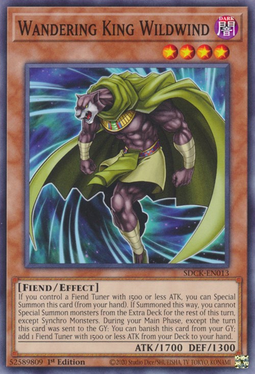 Wandering King Wildwind [SDCK-EN013] Common | Mega City Incorporated