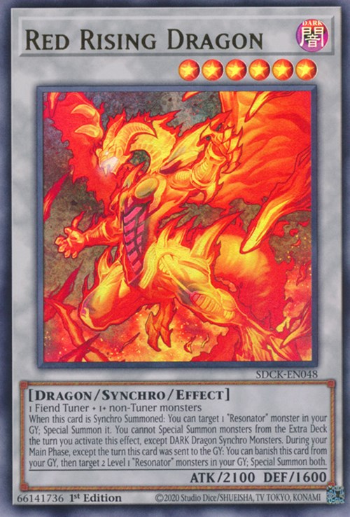 Red Rising Dragon [SDCK-EN048] Ultra Rare | Mega City Incorporated