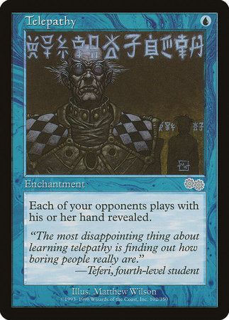 Telepathy [Urza's Saga] | Mega City Incorporated