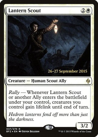 Lantern Scout [Battle for Zendikar Promos] | Mega City Incorporated