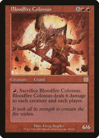 Bloodfire Colossus [Apocalypse] | Mega City Incorporated