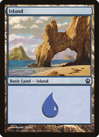 Island (237) [Theros] | Mega City Incorporated