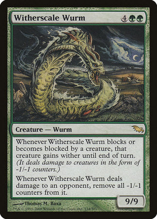 Witherscale Wurm [Shadowmoor] | Mega City Incorporated