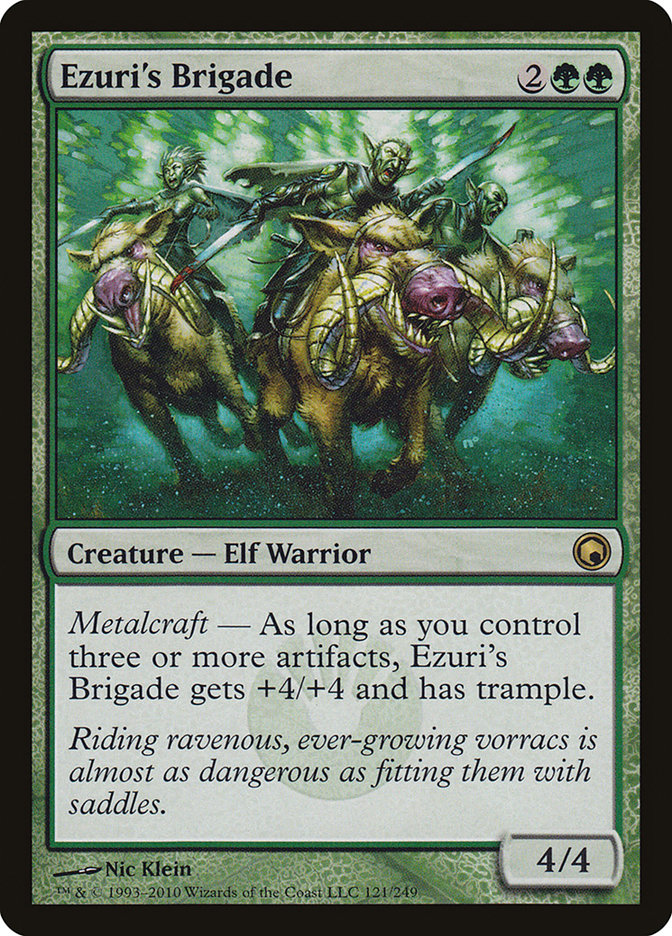 Ezuri's Brigade [Scars of Mirrodin] | Mega City Incorporated