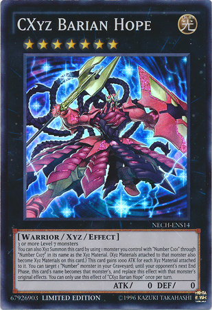 CXyz Barian Hope (SE) [NECH-ENS14] Super Rare | Mega City Incorporated