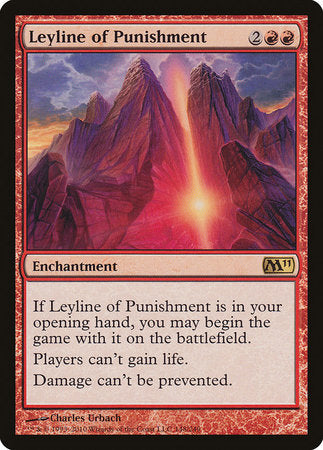 Leyline of Punishment [Magic 2011] | Mega City Incorporated