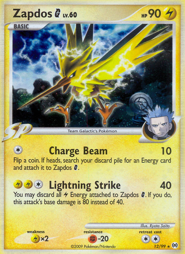 Zapdos G (12/99) [Platinum: Arceus] | Mega City Incorporated