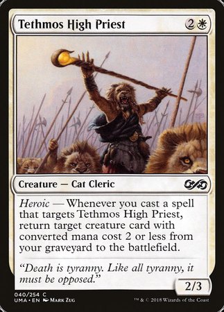 Tethmos High Priest [Ultimate Masters] | Mega City Incorporated