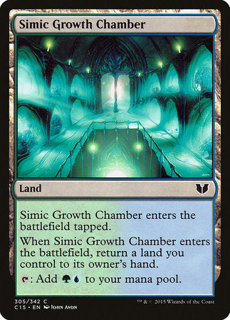 Simic Growth Chamber [Commander 2015] | Mega City Incorporated