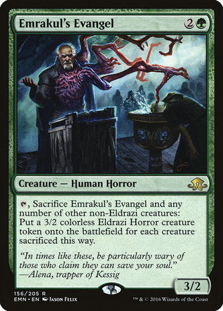 Emrakul's Evangel [Eldritch Moon] | Mega City Incorporated