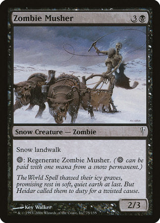 Zombie Musher [Coldsnap] | Mega City Incorporated