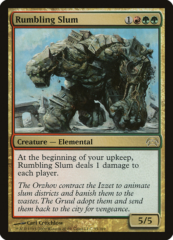 Rumbling Slum [Planechase] | Mega City Incorporated