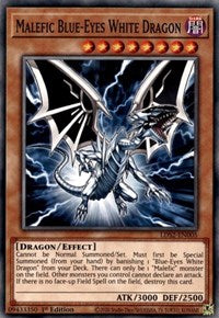 Malefic Blue-Eyes White Dragon [LDS2-EN005] Common | Mega City Incorporated