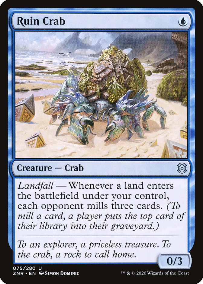 Ruin Crab [Zendikar Rising] | Mega City Incorporated