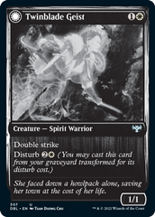 Twinblade Geist // Twinblade Invocation [Innistrad: Double Feature] | Mega City Incorporated