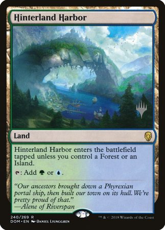 Hinterland Harbor [Dominaria Promos] | Mega City Incorporated