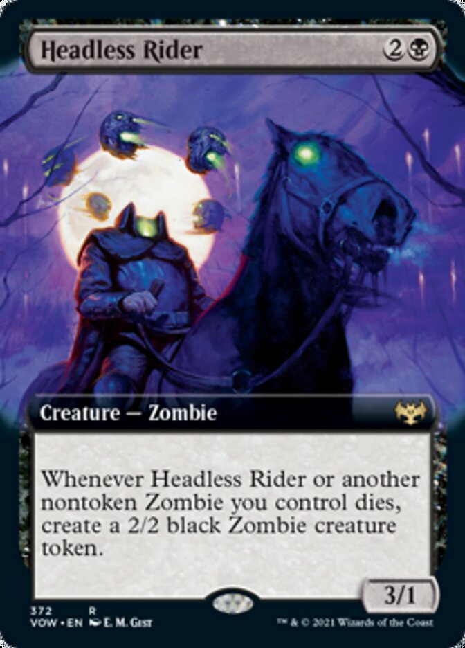 Headless Rider (Extended) [Innistrad: Crimson Vow] | Mega City Incorporated