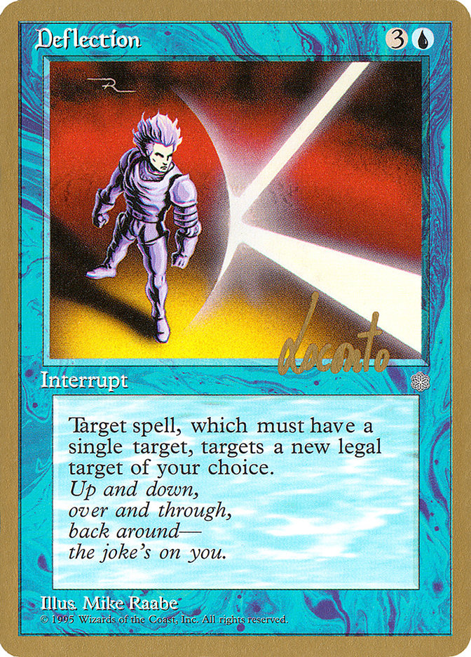 Deflection (Michael Loconto) [Pro Tour Collector Set] | Mega City Incorporated