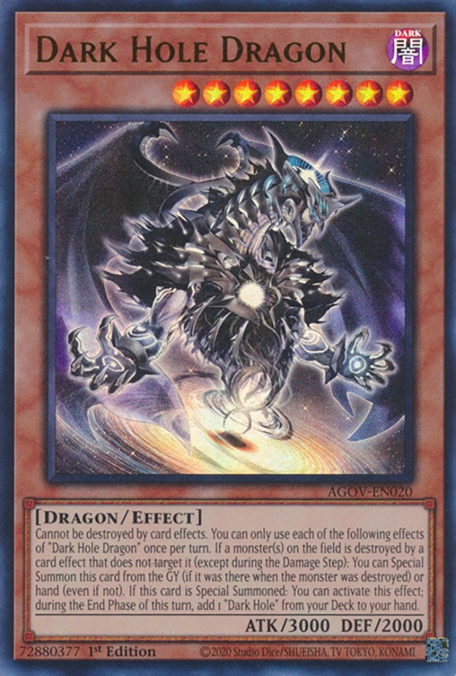 Dark Hole Dragon [AGOV-EN020] Ultra Rare | Mega City Incorporated