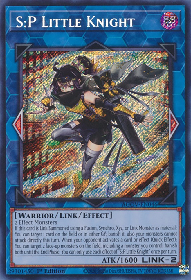 S:P Little Knight [AGOV-EN046] Secret Rare | Mega City Incorporated