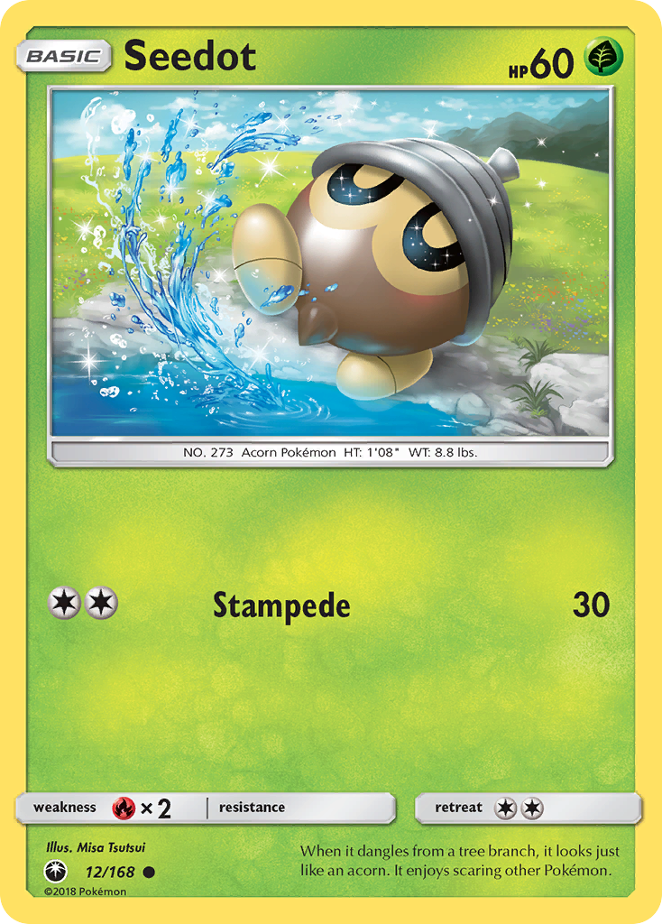 Seedot (12/168) [Sun & Moon: Celestial Storm] | Mega City Incorporated