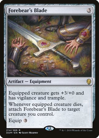 Forebear's Blade [Dominaria] | Mega City Incorporated