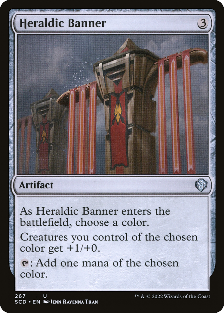 Heraldic Banner [Starter Commander Decks] | Mega City Incorporated