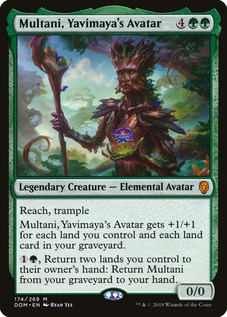 Multani, Yavimaya's Avatar [Dominaria] | Mega City Incorporated