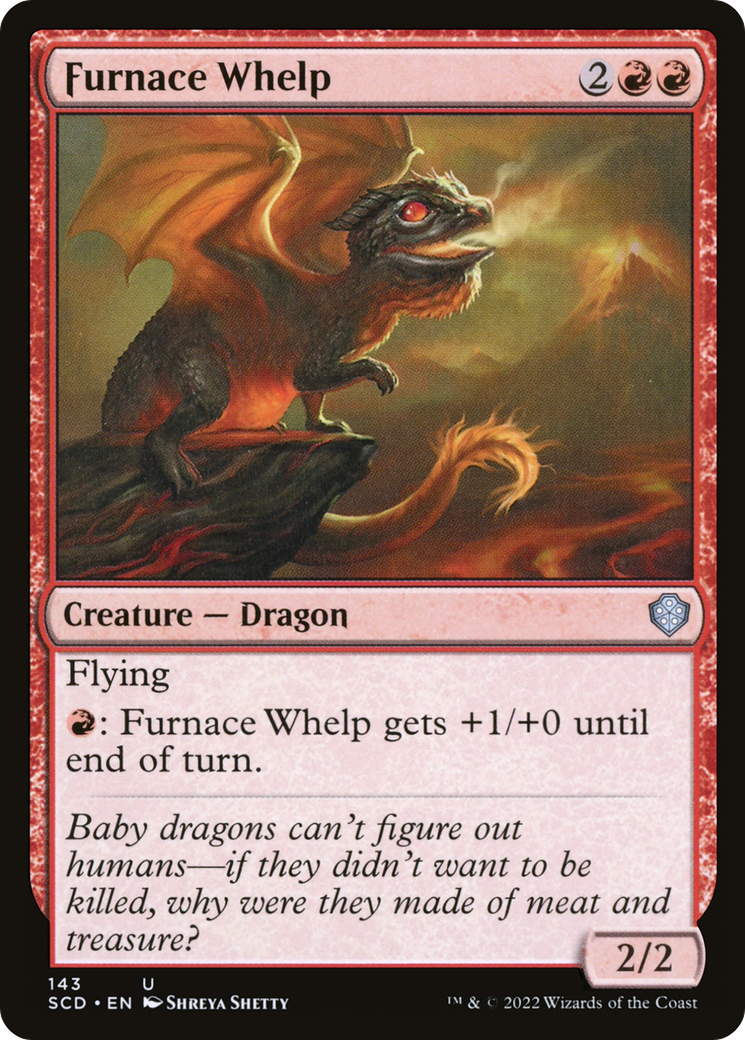 Furnace Whelp [Starter Commander Decks] | Mega City Incorporated