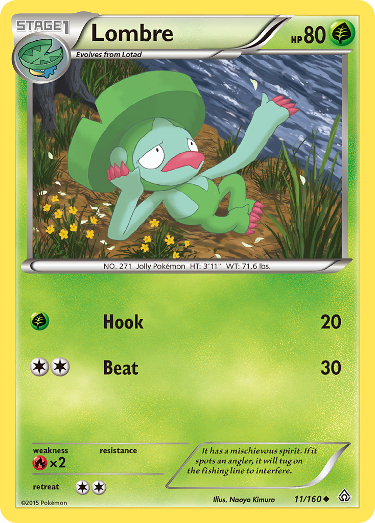 Lombre (11/160) [XY: Primal Clash] | Mega City Incorporated