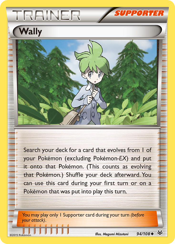 Wally (94/108) [XY: Roaring Skies] | Mega City Incorporated