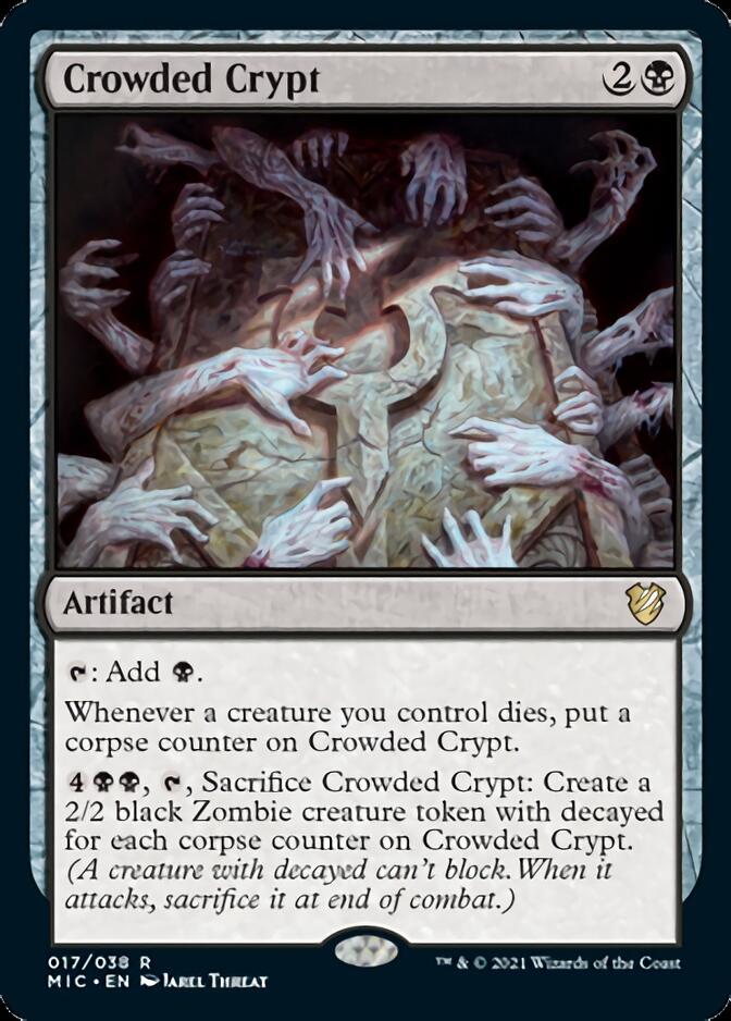 Crowded Crypt [Innistrad: Midnight Hunt Commander] | Mega City Incorporated