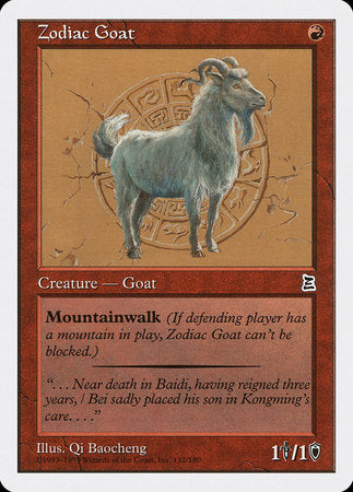 Zodiac Goat [Portal Three Kingdoms] | Mega City Incorporated